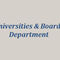 Universities & Boards Department logo
